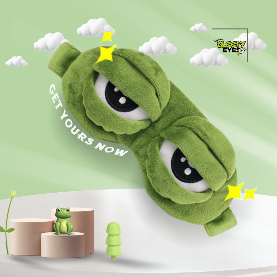 Froggy Dream Sleepy Eyes Mask